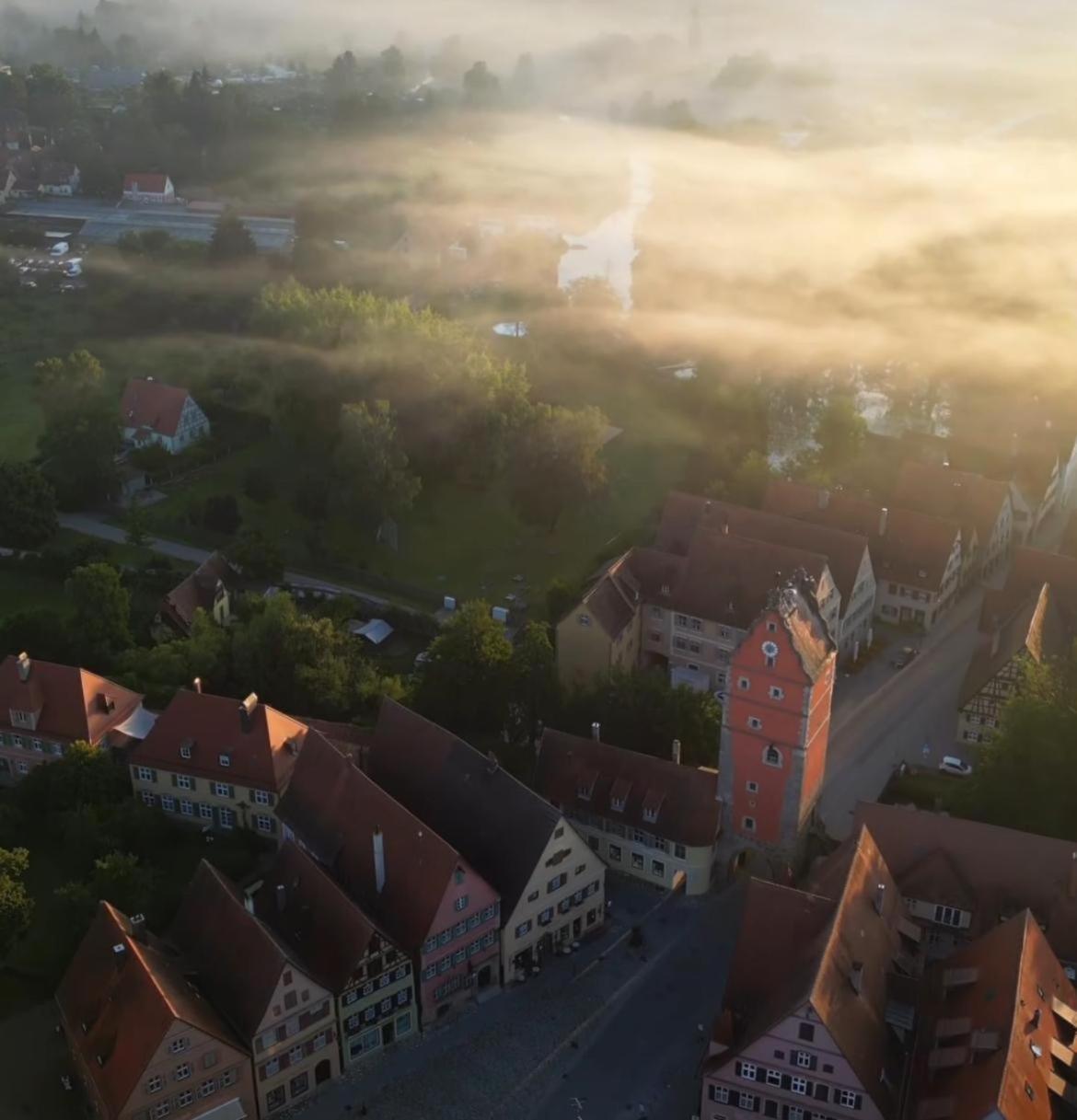 Apartament Dornroeschen Dinkelsbühl Zewnętrze zdjęcie