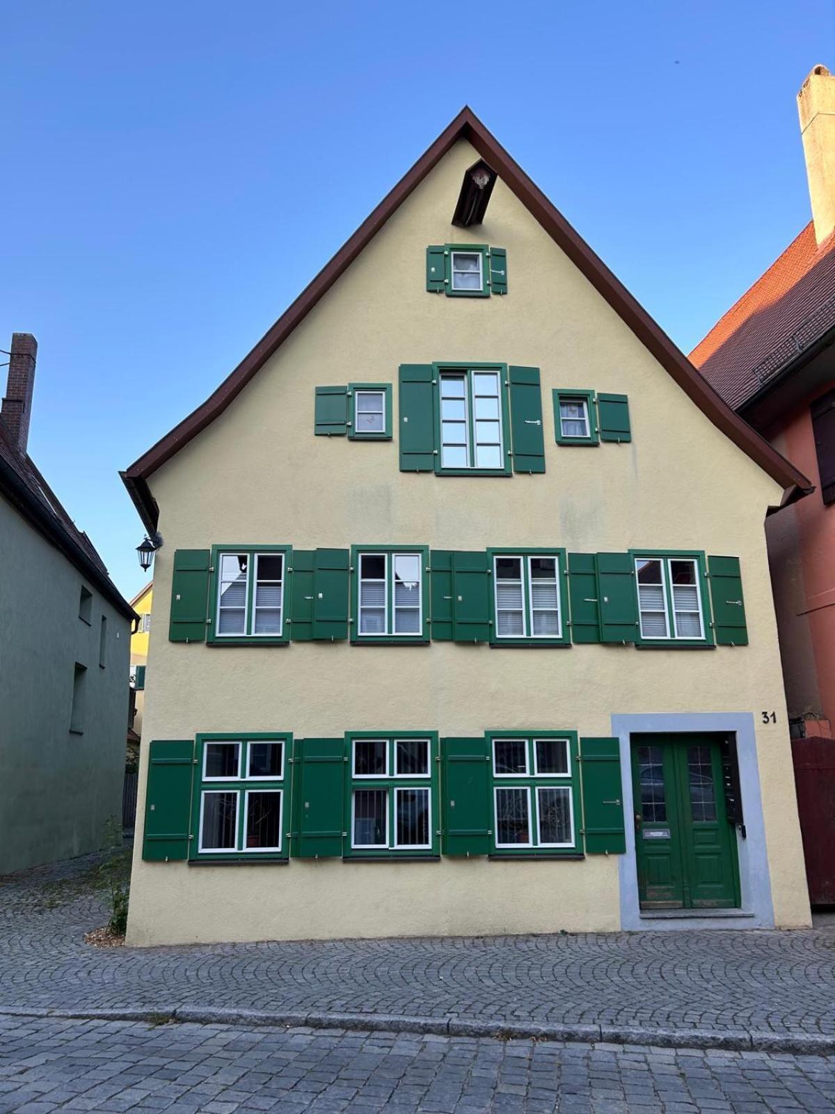Apartament Dornroeschen Dinkelsbühl Zewnętrze zdjęcie
